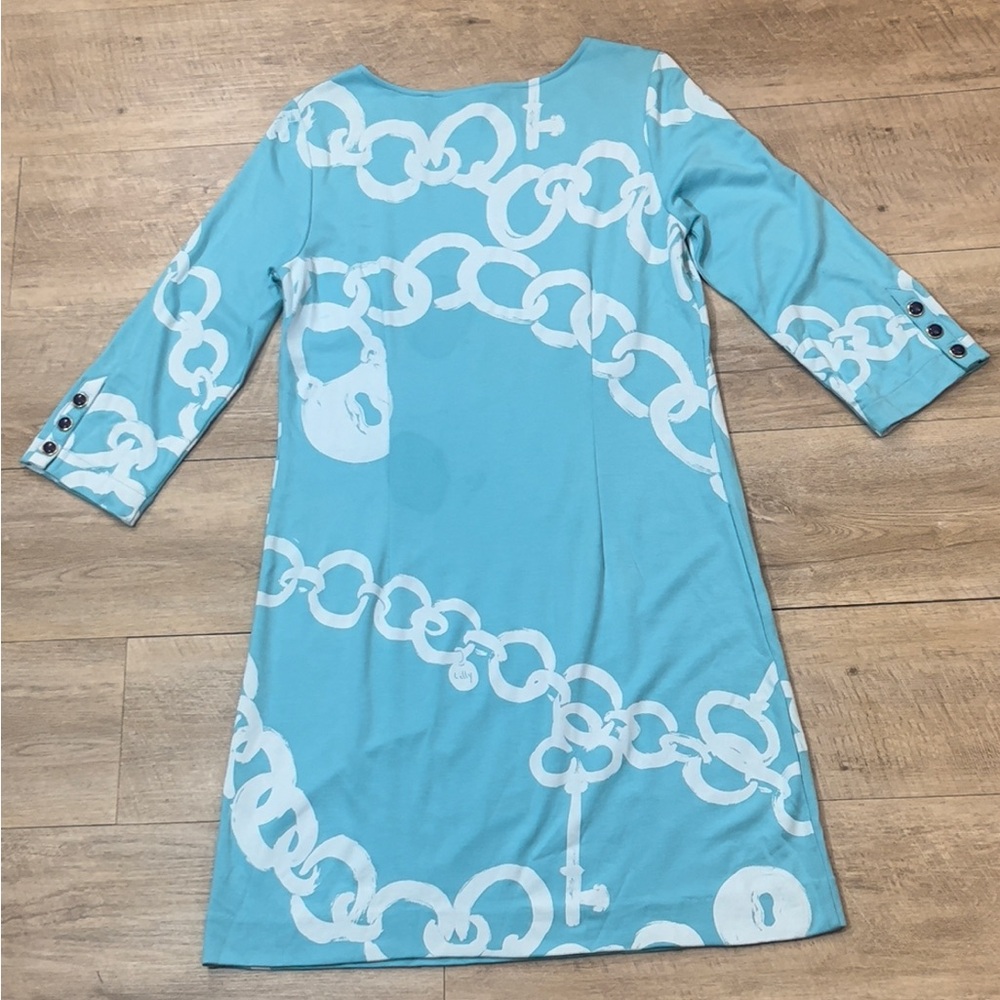 Lilly Pulitzer Women’s Jonah Locks and Chains Dress Size Medium - Picture 7 of 7
